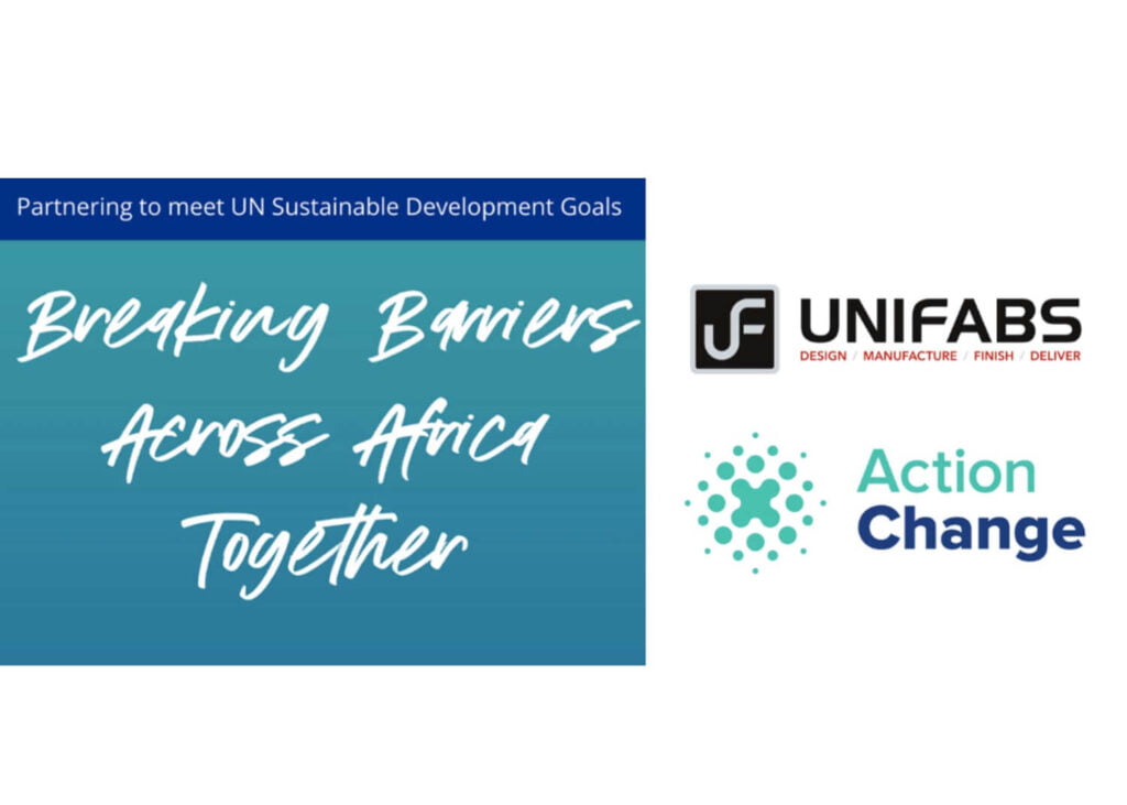 Unifabs and Action Change Corporate Partnership Announcement