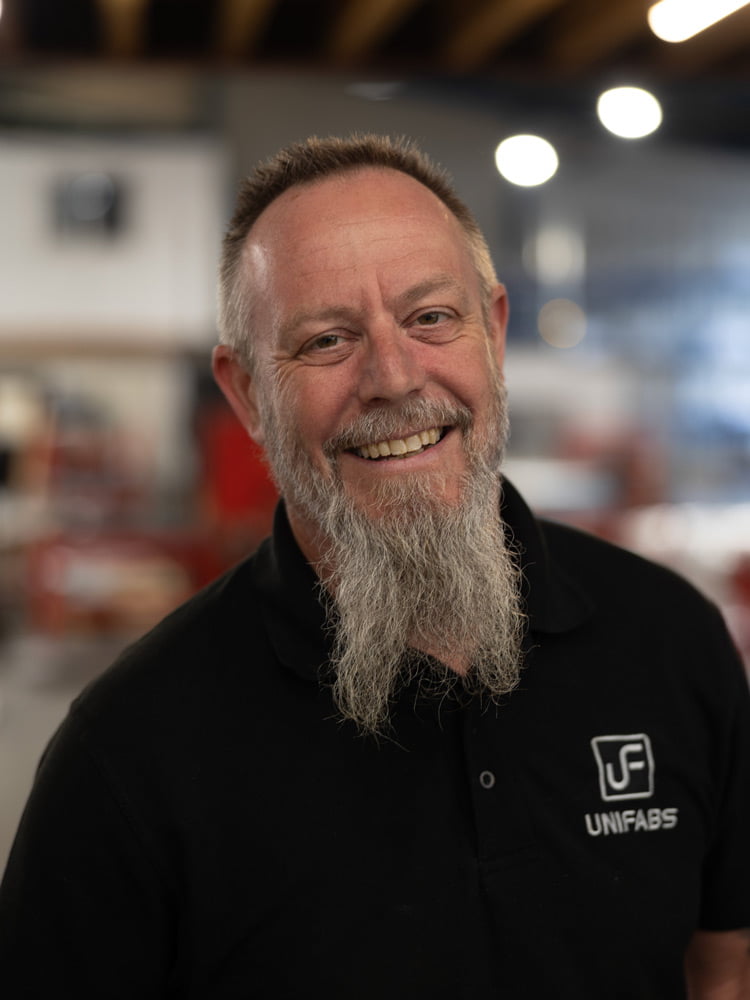 Unifabs Contracts Manager Chris Hicks headshot
