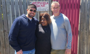Jason Austin Unifabs Chief Executive at Siyakhula Preschool South Africa with Action Change