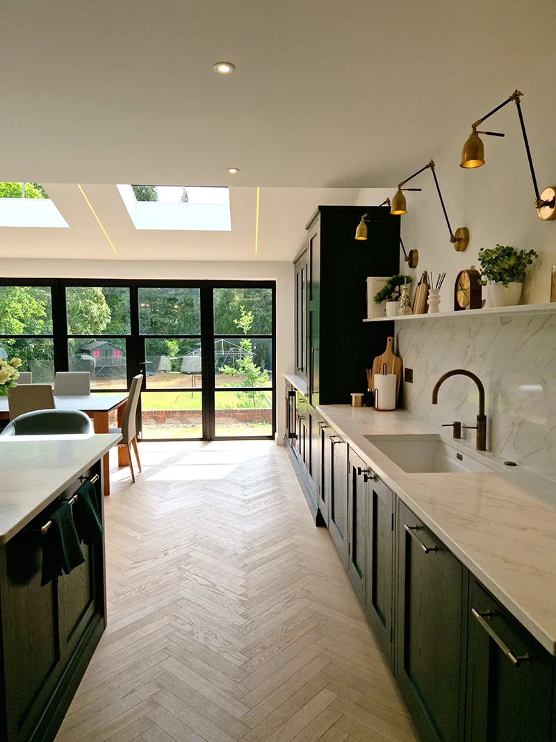 in frame kitchen design fitting solihull